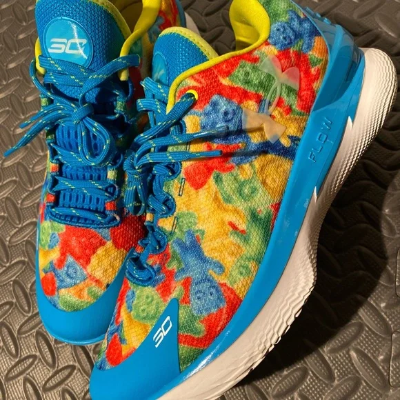 NEW Under Armour Curry Flow Sour Patch Kids RARE size mens shoes